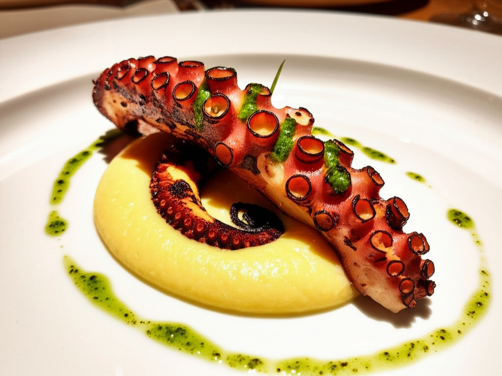 Pulpo braseado